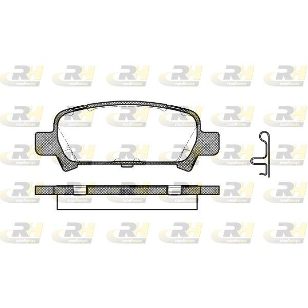 Снимка на Накладки ROADHOUSE 2729.02 за Subaru Legacy 4 Wagon (B13) 3.0 R AWD (BPE) - 245 коня бензин
