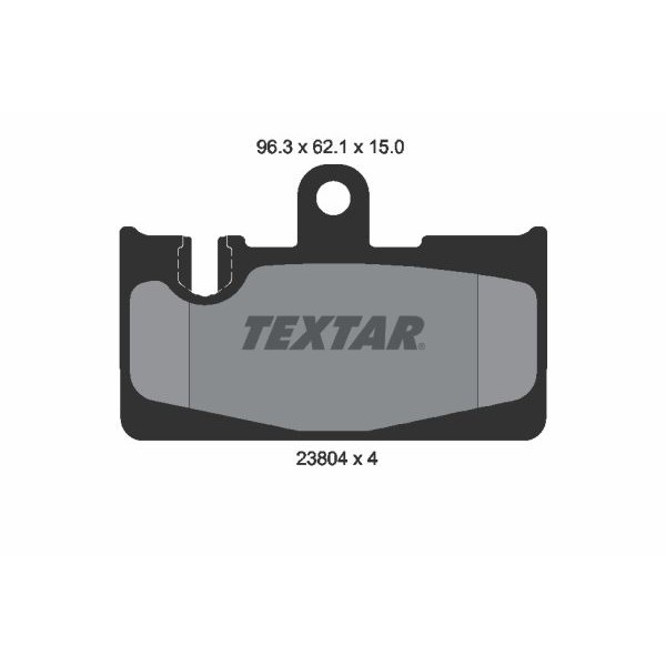 Снимка на Накладки TEXTAR Q+ 2488501 за Toyota Avensis Estate (T27) 2.0 VVT-i (ZRT272_, ZRT272R) - 152 коня бензин