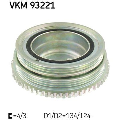 Снимка на Обтяжна ролка ангренажен ремък SKF VKM 73005