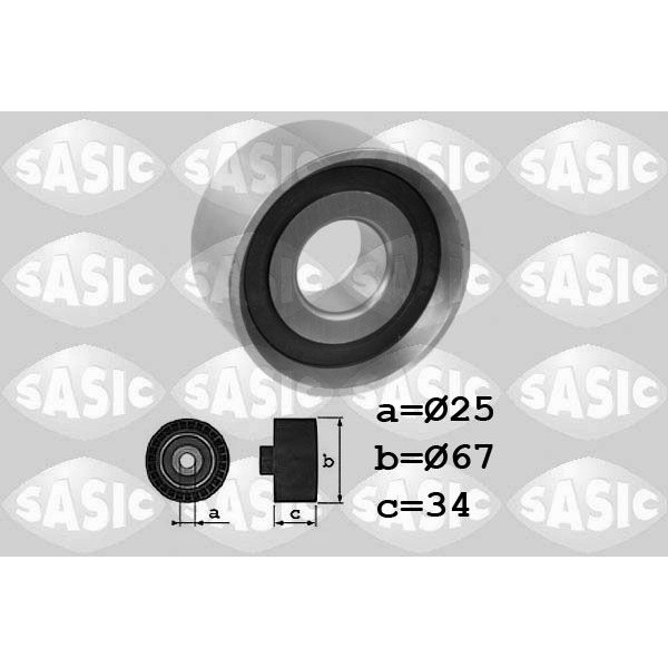 Снимка на Обтяжна ролка ангренажен ремък SASIC 1700034 за Fiat Ducato Platform 230 2.8 TDI - 122 коня дизел