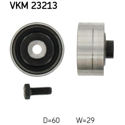 Снимка на Обтяжна ролка ангренажен ремък SKF VKM 13100 за Peugeot 205 (741A,C) 1.4 - 60 коня бензин