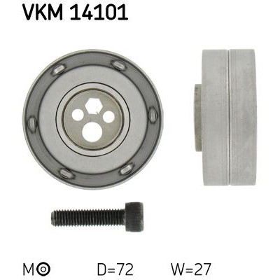 Снимка на Обтяжна ролка ангренажен ремък SKF VKM 14101 за Ford Escort 4 Estate (AWF,AVF) 1.6 D - 54 коня дизел