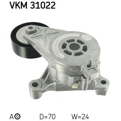 Снимка на Обтяжна ролка пистов ремък SKF VKM 31022 за VW Passat 6 Variant (B6,3c5) 2.0 TDI 16V - 140 коня дизел