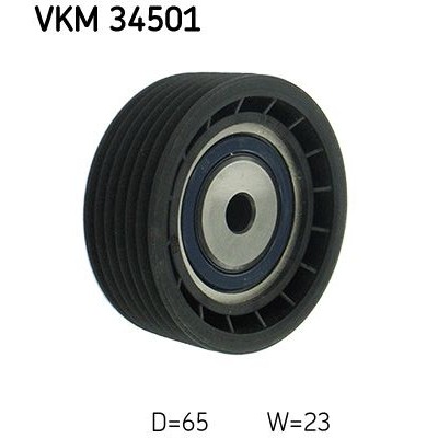Снимка на Обтяжна ролка пистов ремък SKF VKM 33002 за Citroen BX Hatchback XB 19 GTi 16V - 147 коня бензин