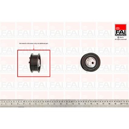 Снимка на Паразитна ролка ангренажен ремък FAI AutoParts T9352 за Opel Astra J 1.7 CDTI (68) - 110 коня дизел