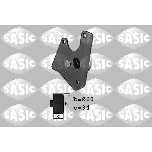Снимка на Паразитна ролка ангренажен ремък SASIC 8300130 за Rover 400 (XW) 418 TD - 88 коня дизел