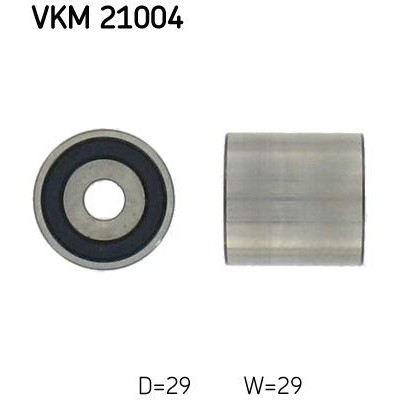 Снимка на Паразитна ролка ангренажен ремък SKF VKM 21004 за VW Polo 3 Classic (6kv2) 100 1.6 - 100 коня бензин