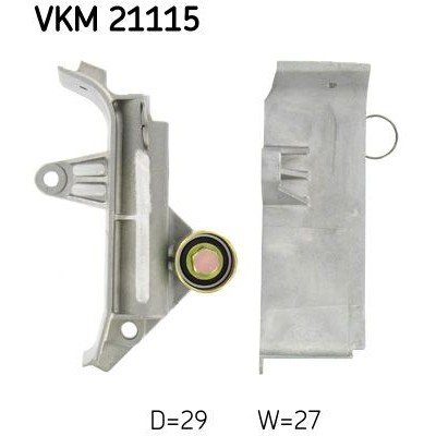 Снимка на Паразитна ролка ангренажен ремък SKF VKM 21115 за Audi A3 (8L1) 1.8 T quattro - 150 коня бензин