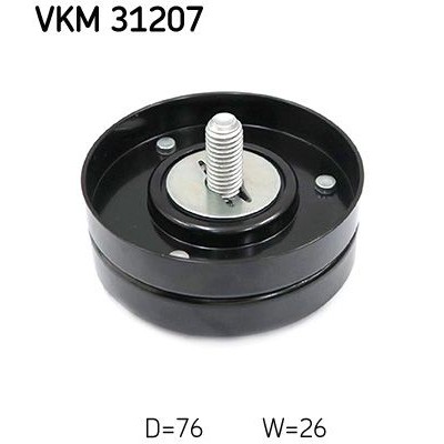 Снимка на Паразитна ролка ангренажен ремък SKF VKM 21148 за VW Jetta 7 Sportwagon (BA5) 1.6 TDI - 115 коня дизел