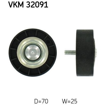Снимка на Паразитна ролка ангренажен ремък SKF VKM 26056 за Volvo XC 60 Estate D4 - 181 коня дизел