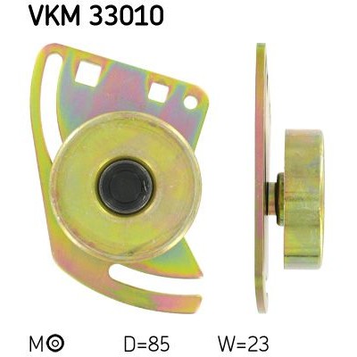Снимка на Паразитна ролка ангренажен ремък SKF VKM 28400 за CHRYSLER VOYAGER Mk 3 RG 3.8 - 218 коня бензин