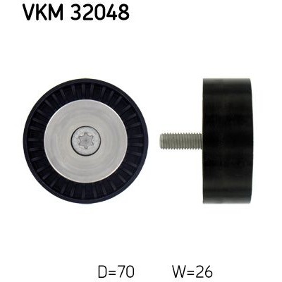 Снимка на Паразитна ролка пистов ремък SKF VKM 32048 за Fiat Sedici 1.9 D Multijet 4x4 - 120 коня дизел