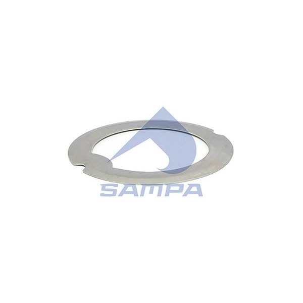 Снимка на Предпазна пластина, гайка на оста SAMPA 040.247 за камион Scania 4 Series 114 G/340 - 340 коня дизел