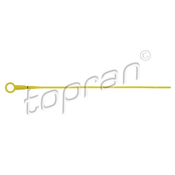 Снимка на Пръчка за измерване нивото на маслото TOPRAN жълт 701 456 за Dacia Logan MCV KS 1.6 Bifuel - 87 коня Бензин/Автогаз(LPG)