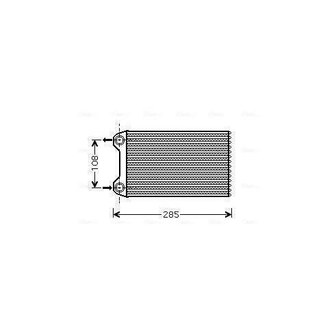 Снимка на Радиатор за климатик AVA QUALITY COOLING AIA5360D за Porsche Macan (95B) 3.0 S Diesel - 250 коня дизел