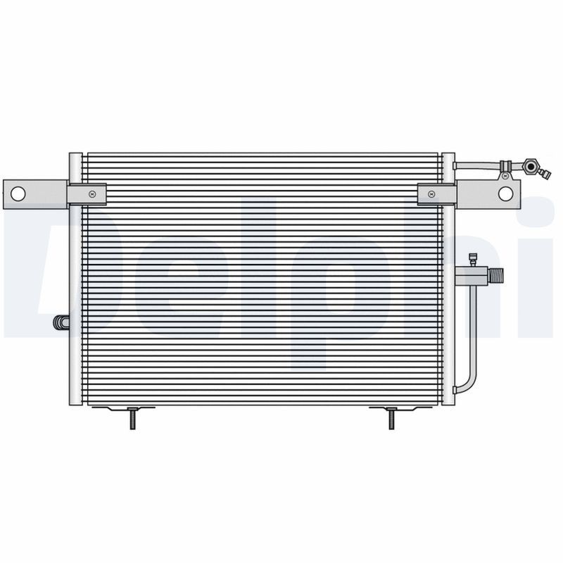 Снимка на Радиатор за климатик DELPHI TSP0225482 за Audi TT (8J3) 2.0 TFSI - 211 коня бензин