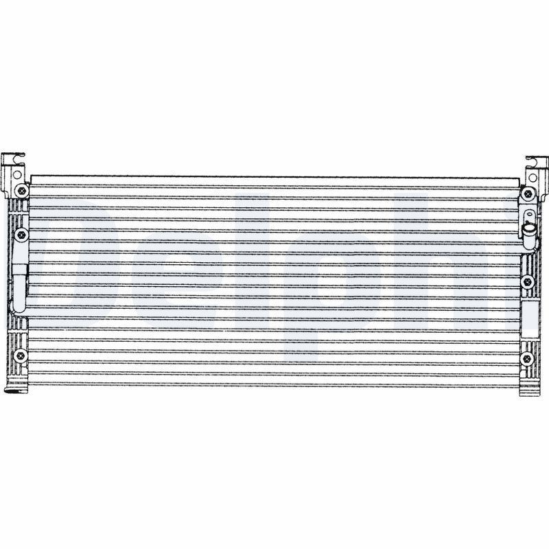 Снимка на Радиатор за климатик DELPHI TSP0225640 за Ford Transit Platform 2.4 TDCi 4x4 - 140 коня дизел