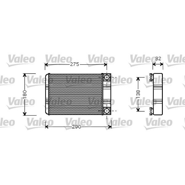 Снимка на Радиатор за парно VALEO 812321 за Mercedes C-class Estate (s203) C 320 4-matic (203.284) - 218 коня бензин