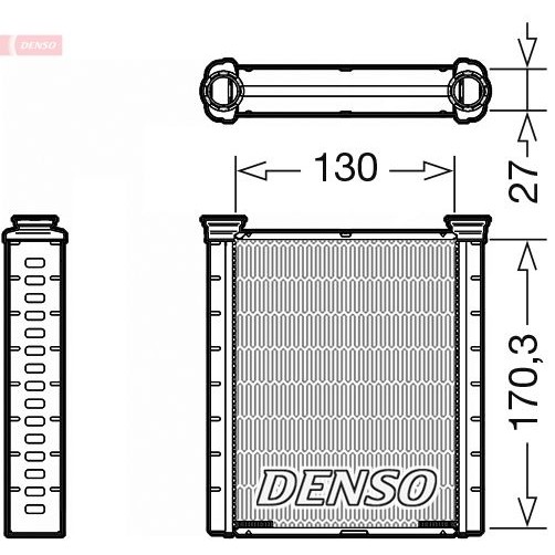 Снимка на Резистор за степените на парното DENSO DRS07001 за Citroen Berlingo 1.6 VTi 95 - 98 коня бензин