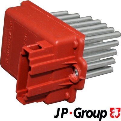 Снимка на Резистор за степените на парното JP GROUP  1196850700 за VW Polo 4 (9n) 1.2 12V - 69 коня бензин