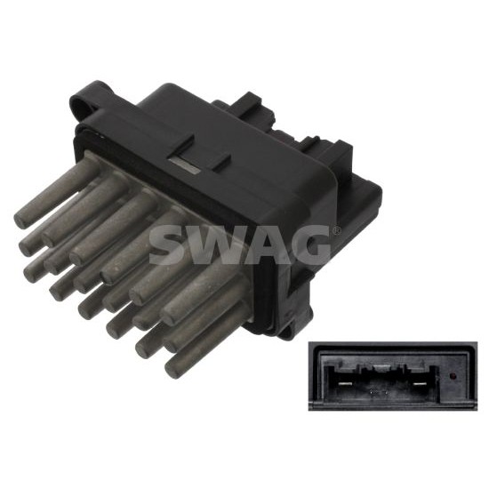 Снимка на Резистор за степените на парното SWAG extra 50 93 8645 за Ford S-Max 2.0 TDCi - 140 коня дизел