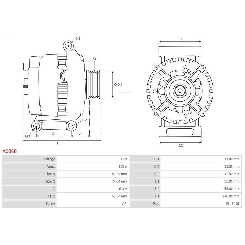 Снимка на Ролка за алтернатор AS-PL Brand new | | Alternator freewheel pulleys AFP0014 за VW LT 28-46 2 Box (2DX0AE) 2.5 TDI - 83 коня дизел
