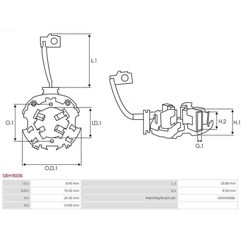 Снимка на Ролка за алтернатор AS-PL Brand new | | Alternator freewheel pulleys AFP6012 за Ford Focus 2 Station Wagon (daw) 2.0 TDCi - 136 коня дизел