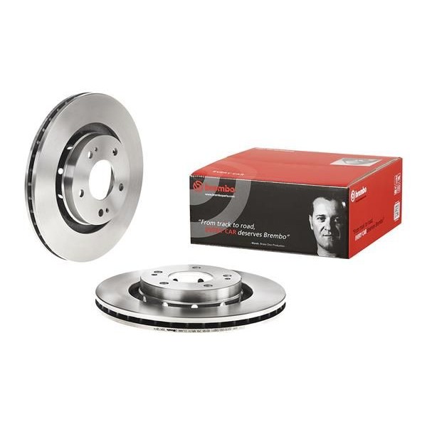 Снимка на Спирачен диск BREMBO PRIME LINE 09.A741.10 за камион Mercedes Actros MP2, MP3 1836, L, LL - 360 коня дизел