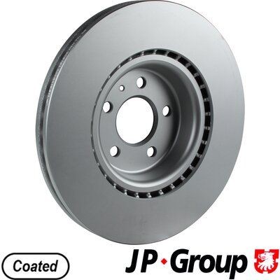 Снимка на Спирачен диск JP GROUP  1163109000 за Skoda Roomster (5J) 1.2 TDI - 75 коня дизел