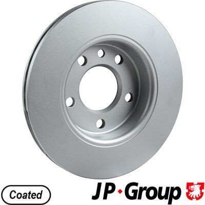 Снимка на Спирачен диск JP GROUP  1163206300 за Audi 100 Sedan (4A, C4) 2.6 quattro - 150 коня бензин
