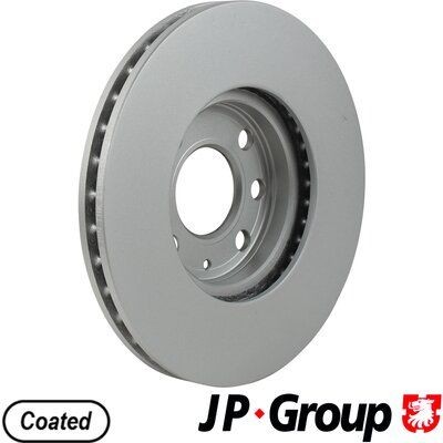 Снимка на Спирачен диск JP GROUP  1263105400 за CHEVROLET AVEO Sedan T200, T250 1.4 - 94 коня бензин