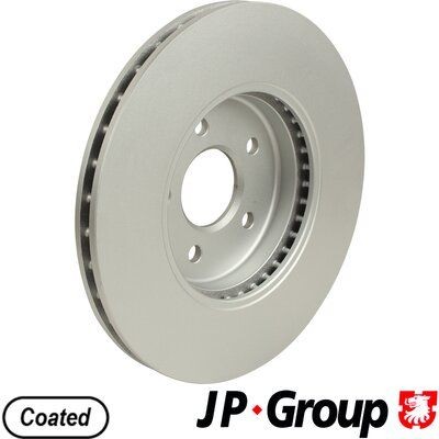 Снимка на Спирачен диск JP GROUP  1563104700 за Mazda Demio (DY) 1.4 CD - 68 коня дизел