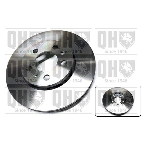 Снимка на Спирачен диск QUINTON HAZELL BDC4669 за Seat Leon (1M1) 1.9 TDI Syncro - 150 коня дизел
