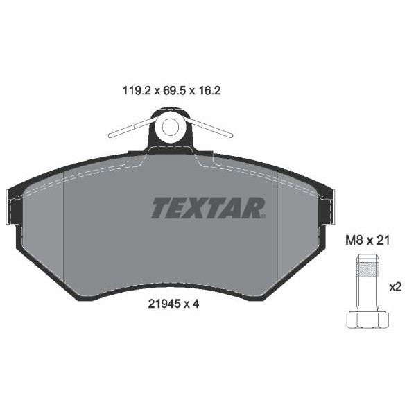 Снимка на Спирачен диск TEXTAR PRO 92252703 за Hyundai Elantra GT (GD) 1.6 - 129 коня бензин