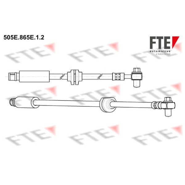 Снимка на Спирачен маркуч FTE 505E.865E.1.2 за CHEVROLET MALIBU Sedan 2.4 - 167 коня бензин