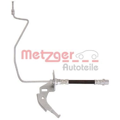 Снимка на Спирачен маркуч METZGER 4119360 за Opel Astra G Saloon 1.6 (F69) - 84 коня бензин