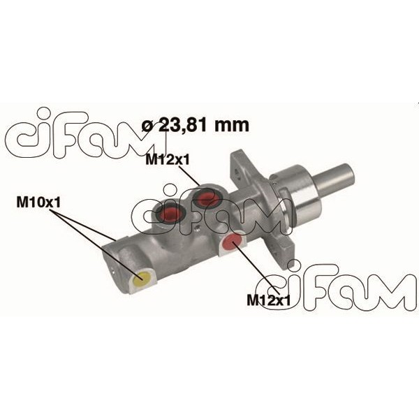 Снимка на Спирачна помпа CIFAM 202-362 за Citroen Berlingo BOX M 1.4 i bivalent (MBKFW) - 75 коня Бензин/Метан(CNG)