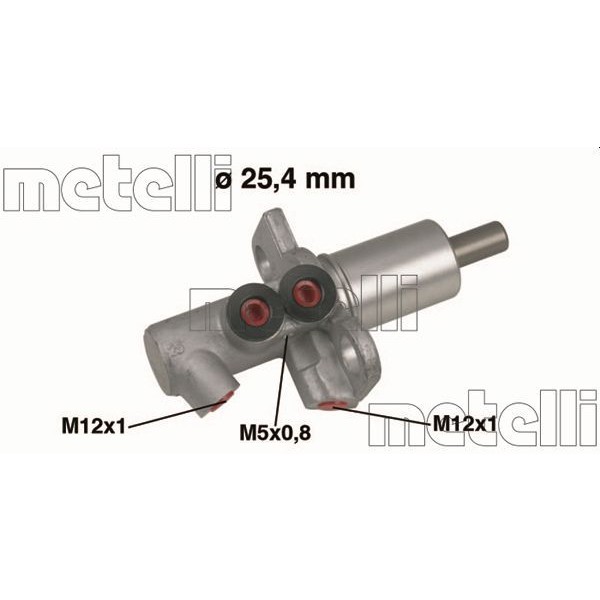 Снимка на Спирачна помпа METELLI 05-0458 за Audi A6 Avant (4B, C5) 3.0 - 220 коня бензин