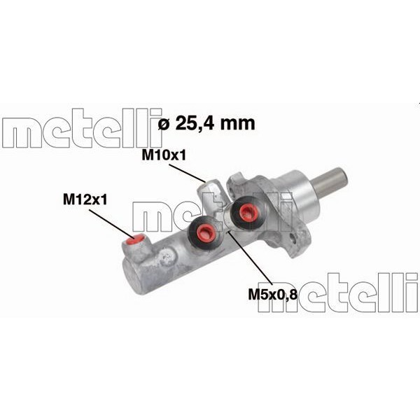 Снимка на Спирачна помпа METELLI 05-0570 за Opel Astra H GTC 1.7 CDTI (L08) - 80 коня дизел