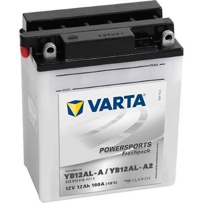 Снимка на Стартов акумулатор VARTA POWERSPORTS Freshpack 512013016I314