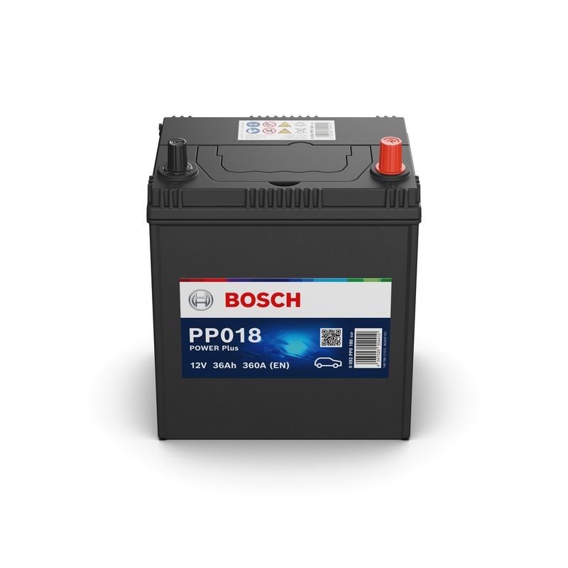 Снимка на Стартов акумулатор BOSCH Power Plus Line 0 092 PP0 180 за Daihatsu Terios J2 1.5 4x4 - 105 коня бензин