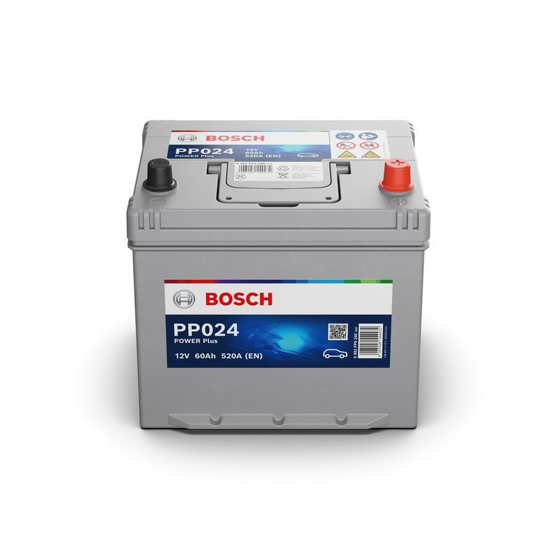 Снимка на Стартов акумулатор BOSCH Power Plus Line 0 092 PP0 240 за Subaru Impreza Sedan (GR) 2.0 i AWD (GE7) - 150 коня бензин