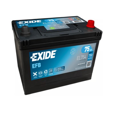Снимка на Стартов акумулатор EXIDE EFB EL754 за Lexus SC (UZZ40) 430 (UZZ40_, UZZ40R) - 286 коня бензин