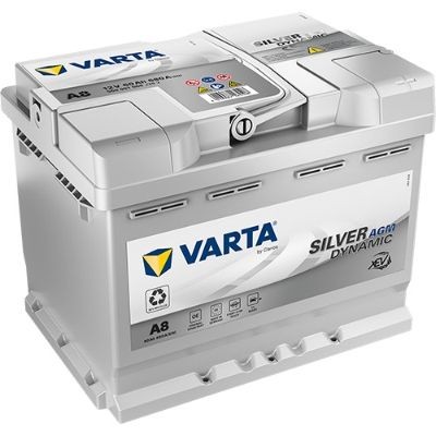 Снимка на Стартов акумулатор VARTA SILVER dynamic AGM 560901068J382 за Volvo 440K (445) 1.8 - 90 коня бензин