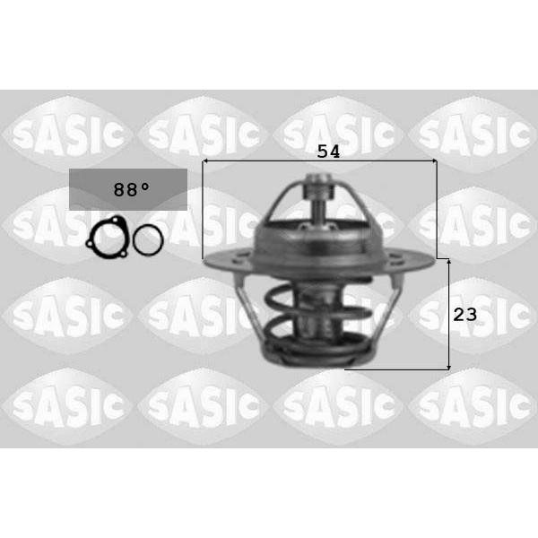 Снимка на Термостат SASIC 9000131 за Audi A3 (8L1) 1.6 - 102 коня бензин