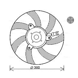 Снимка на Топлообменник, отопление на вътрешното пространство AVA QUALITY COOLING VN6434 за Seat Ibiza 5 (KJ1) 1.6 TDI - 115 коня дизел