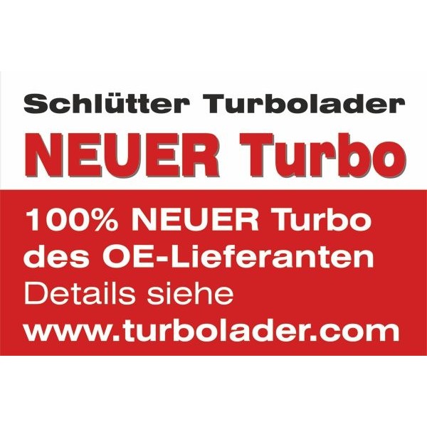 Снимка на Турбина, принудително пълнене с въздух SCHLUTTER TURBOLADER 186-03250 за камион MAN F 2000 27.343 DFAK - 340 коня дизел