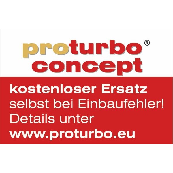 Снимка на Турбина, принудително пълнене с въздух SCHLUTTER TURBOLADER proturbo concept ® - KIT with ADVANCED GUARANTEE PRO-01750 за BMW X1 E84 xDrive 20 i - 184 коня бензин