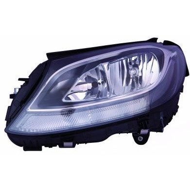 Снимка на Фар DEPO-LORO LED (светодиоди) черен H7/H7 PWY24W 440-11C6RMLDEM2 за Mercedes C-class T-model (s205) C 200 (205.242) - 184 коня бензин