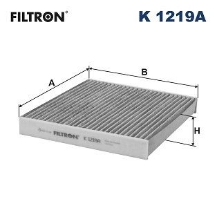 Снимка на Филтър купе (поленов филтър) FILTRON K 1219A